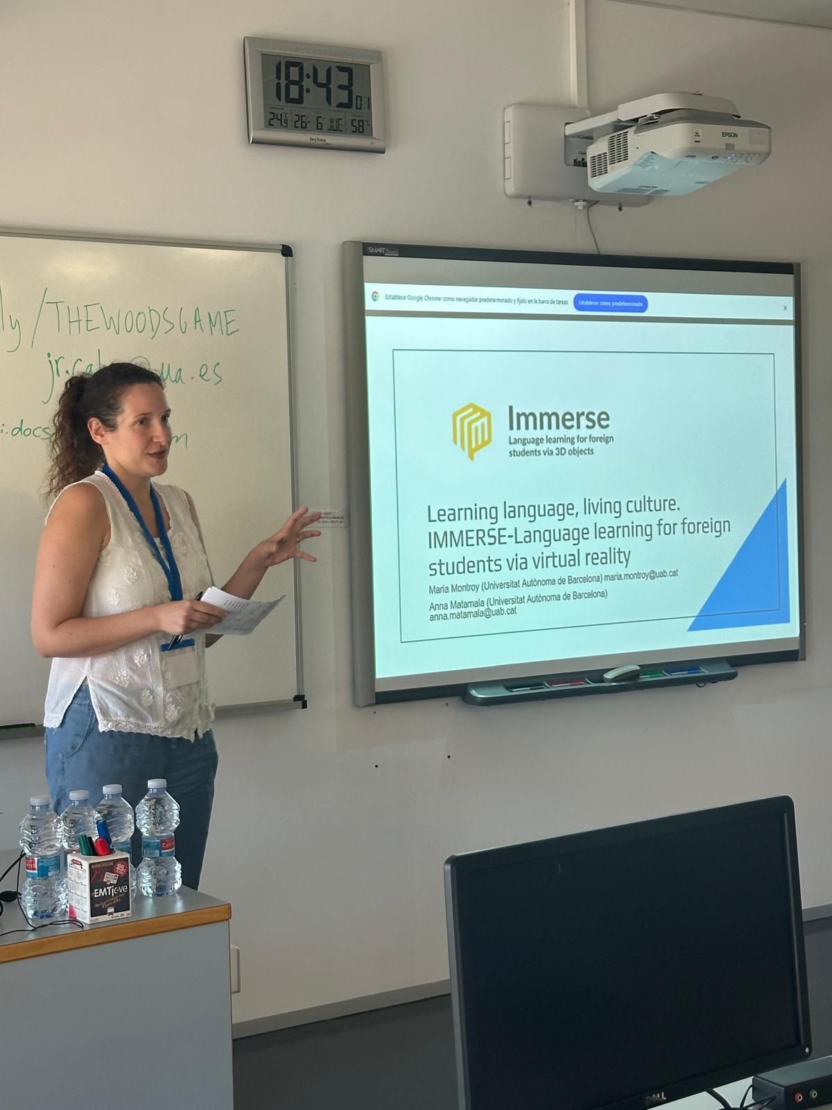 IMMERSE Presentation at CILIDI